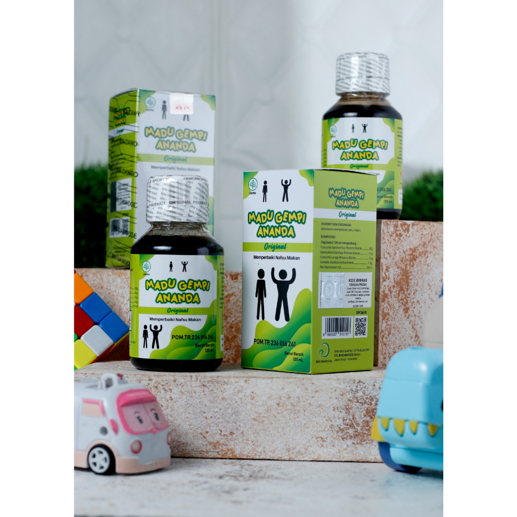 

MADU GEMPI ANANDA - Madu Herbal 125ml Penggemuk Badan Dan Penambah Nafsu Makan Anak Original