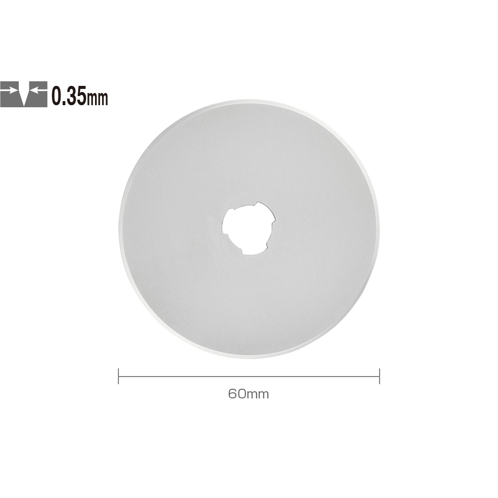 

OLFA Refill RB60 Rotary Cutter 60 mm Spare Blade dia 60mm RB60-1 (1pcs pack)