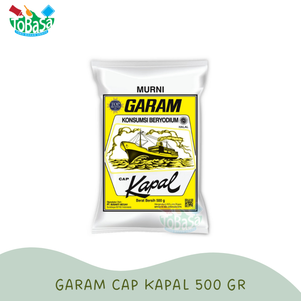 

Garam Cap Kapal 500 gr