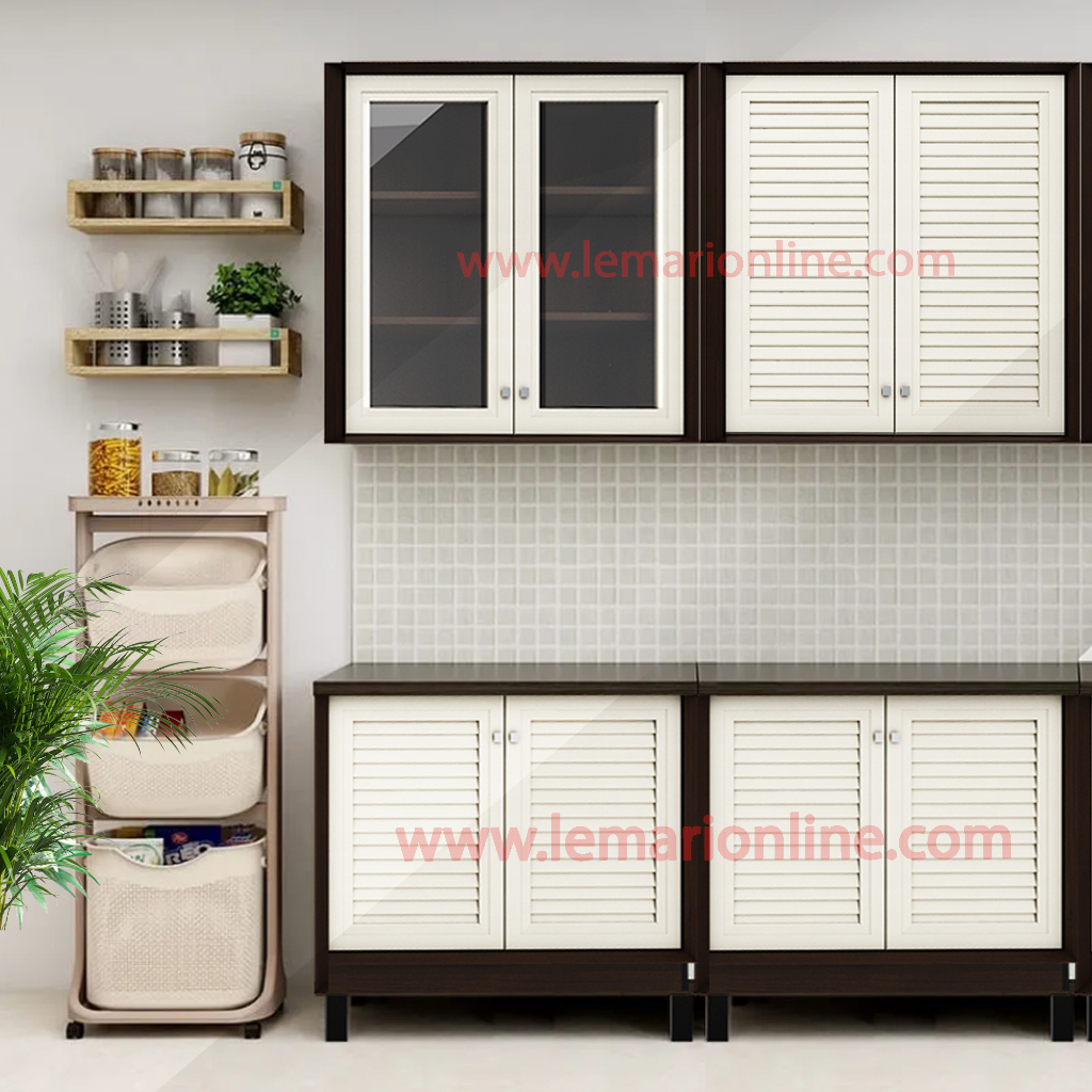 Lemari Dapur Atas Bawah (Graver Furniture)