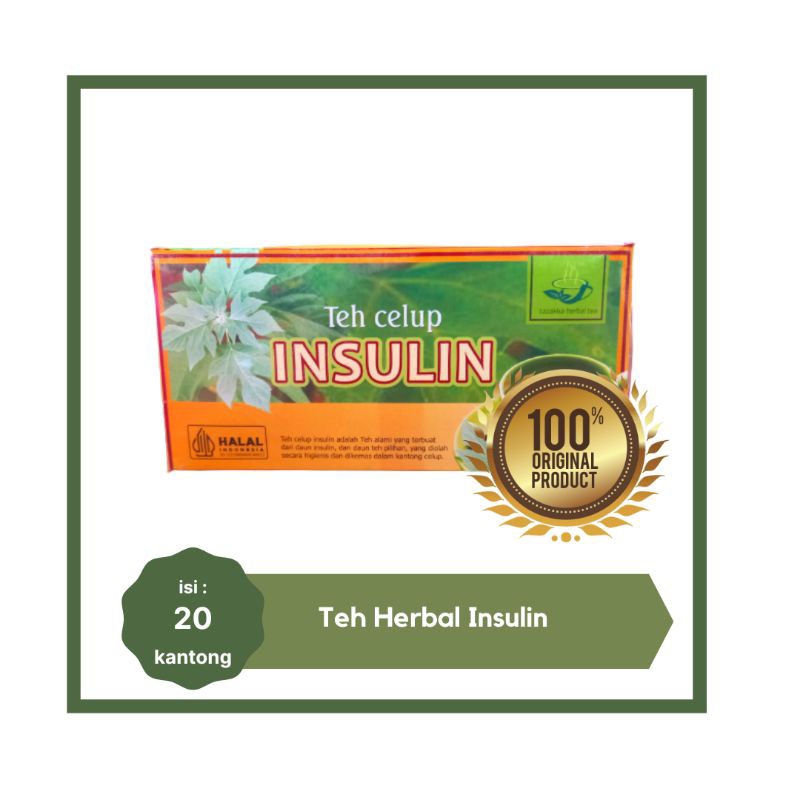 

ORIGINAL TEH HERBAL INSULIN - ANTI DIABETES