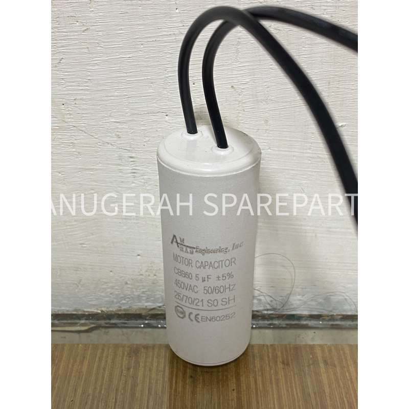 Capasitor / kapasitor bulat 5uf