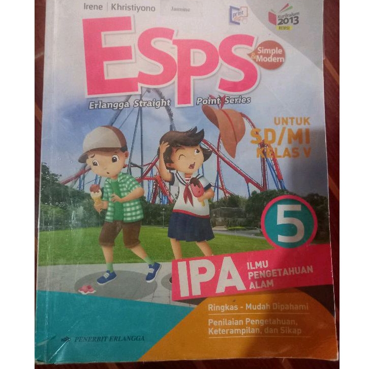 Buku ESPS IPA kelas 5 SD