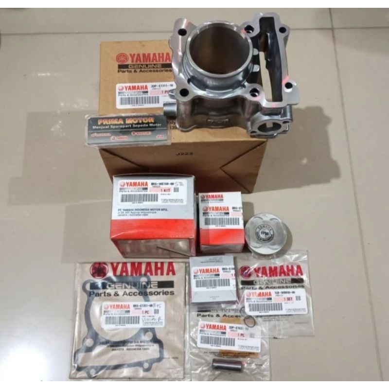 BLOK CYLINDER VIXION R R15 V3 LED YZF XSR WR 155 ORI YAMAHA YGP