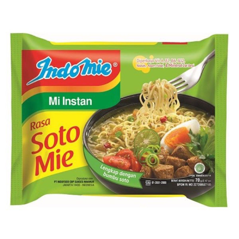 

INDOMIE SOTO (Mie Rebus)