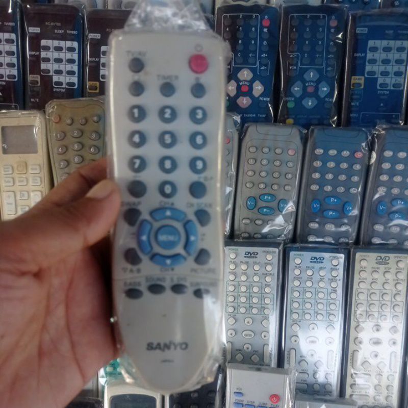 Remote tv tabung sanyo ori