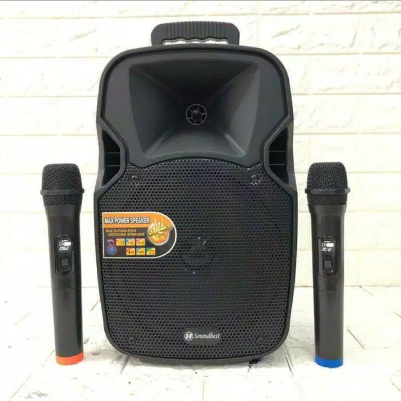 speaker Aktif Soundbest FT12 12Inch portable wireless original