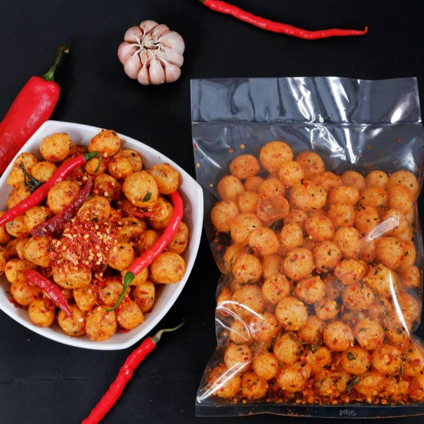 

500 Gram - Cimol Kering Pedas Daun Jeruk Sultan Bandung