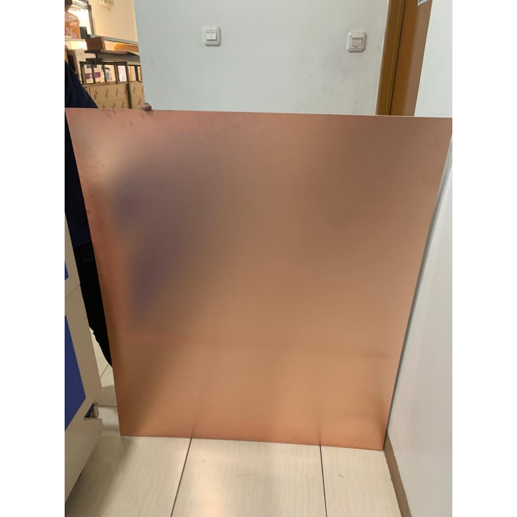 PCB FR4 Single Layer 1 Lembar Lembaran Polos Fiber Uk. 100x120 cm