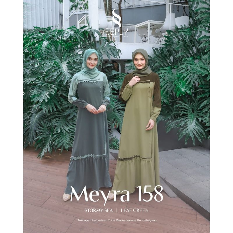 SEPLY GAMIS MEYRA 158 STORMY SEA/ GAMIS MEYRA 158 LEAF GREEN