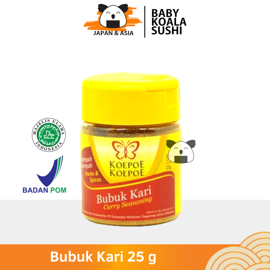 

KOEPOE Bumbu Kare Bubuk 25g Halal
