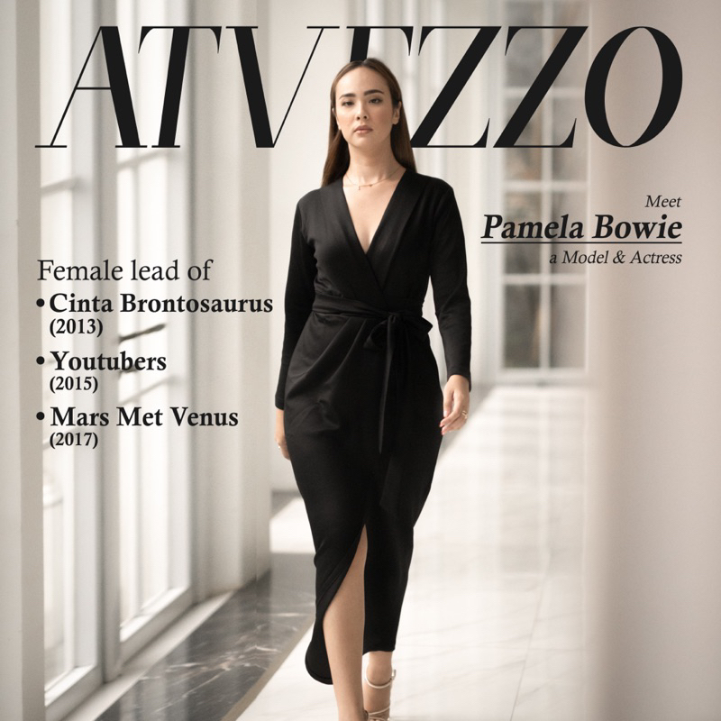 Preloved Second Dress Cora Long Atvezzo At Vezzo BLACK