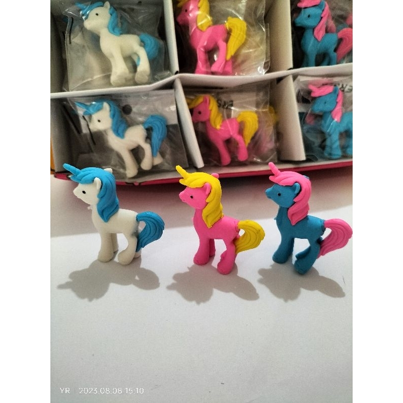 

Eraser/Penghapus unicorn kuda pony