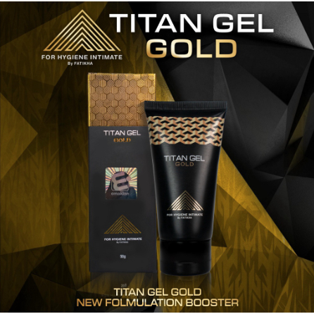 Titan Gel Gold Asli Original 100% Pembesar BPOM