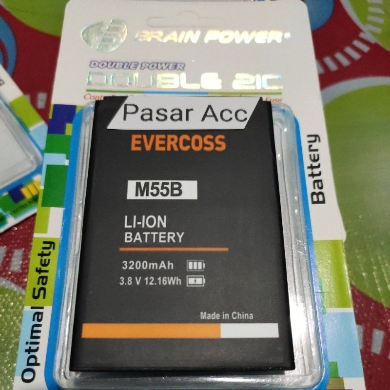Baterai Batre Evercoss M55B / U6 Prime / Original Battrey HP Evercoss