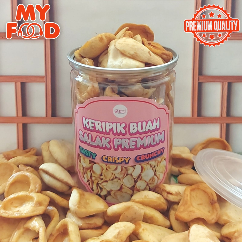 

[Myfoodofficial] - Can Keripik Salak Snakefruit Chips Kripik Buah Salak Kualitas Premium