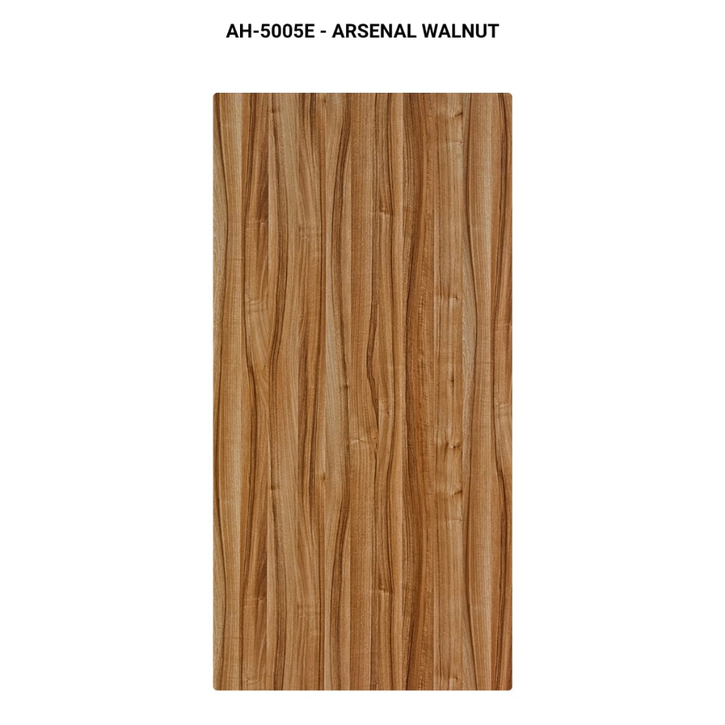 AH 5005E ARSENAL WALNUT HPL URAT KAYU HPL WOODGRAIN HPL SERAT KAYU HPL AIDI HPL AIDI 5005 E