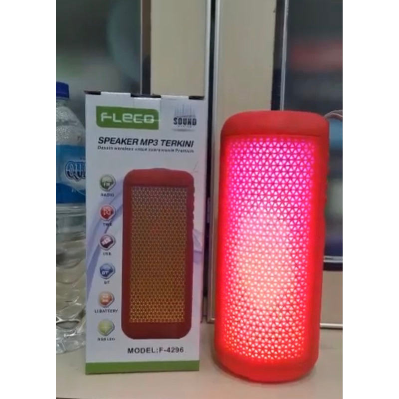Fleco Speaker MP3 F-4296 Mini Rechargeable
