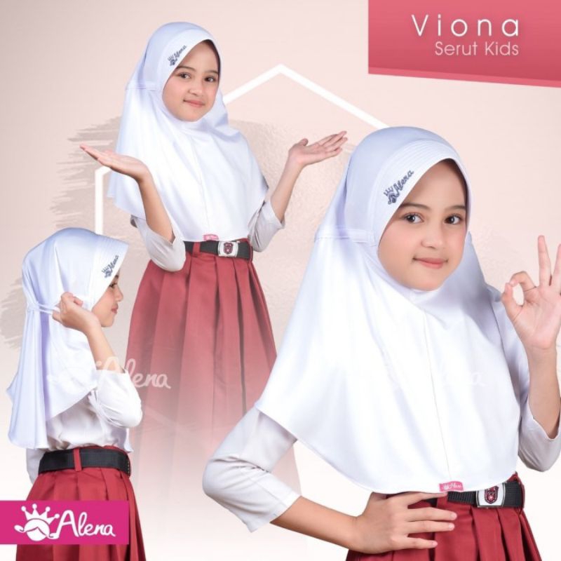 HIJAB ALENA ANAK SERUT/KERUDUNG ALENA SERUT TERMURAH TERLARIS