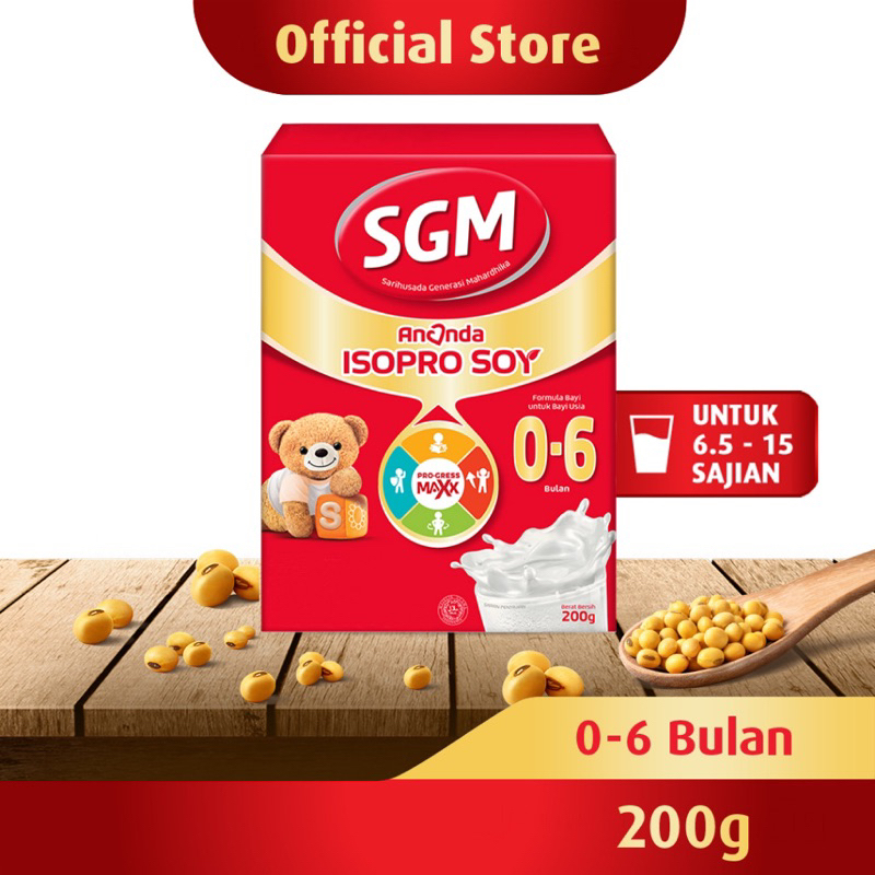 SGM Ananda Soya 0-6 bulan 200gr