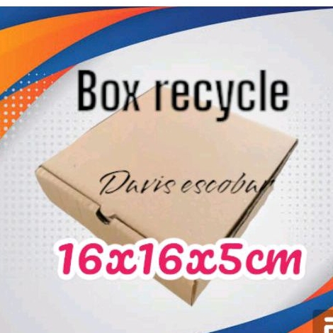 

Box kardus recycle 16x16x5cm packing jadi souvenir oleh oleh