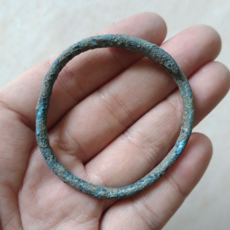 Gelang Perunggu Kuno Tua Temuan Darat Jatim - YN534
