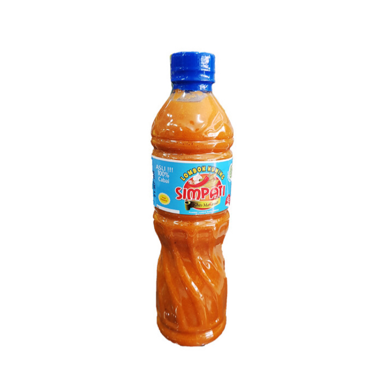 

Lombok Kuning Simpati Asli Makassar 300ml dan 600ml| Sambal Makassar - 300ml