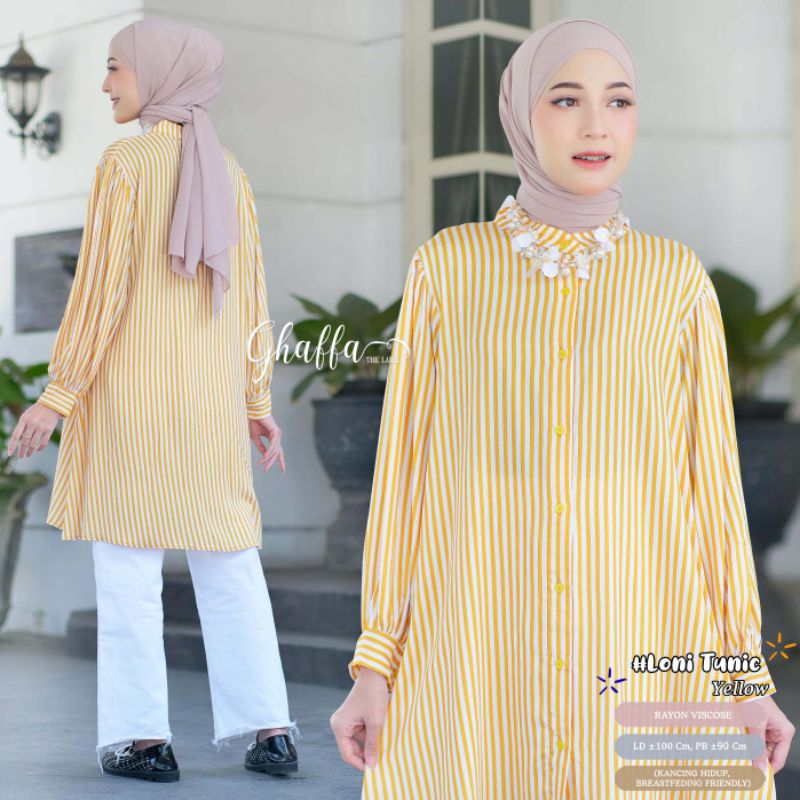 LONI TUNIC   , ATASAN JUMBO , BY GAFFA THE LABEL