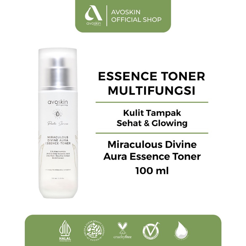 Avoskin Miraculous Divine Aura Essence Toner Paola Serena