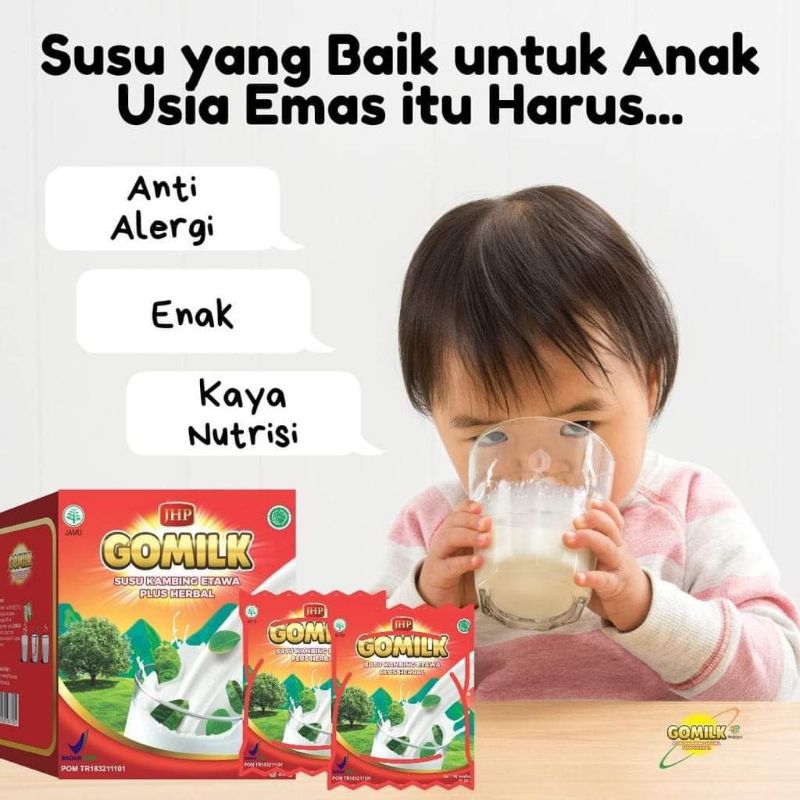 

GOMILK SACHET 1 BOX