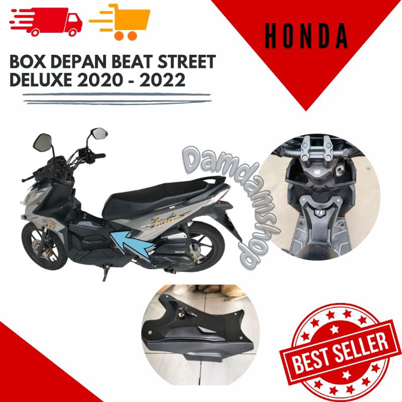 BOX DEPAN HONDA BEAT STREET DELUXE 2020-2022 AKSESORIS BEAT