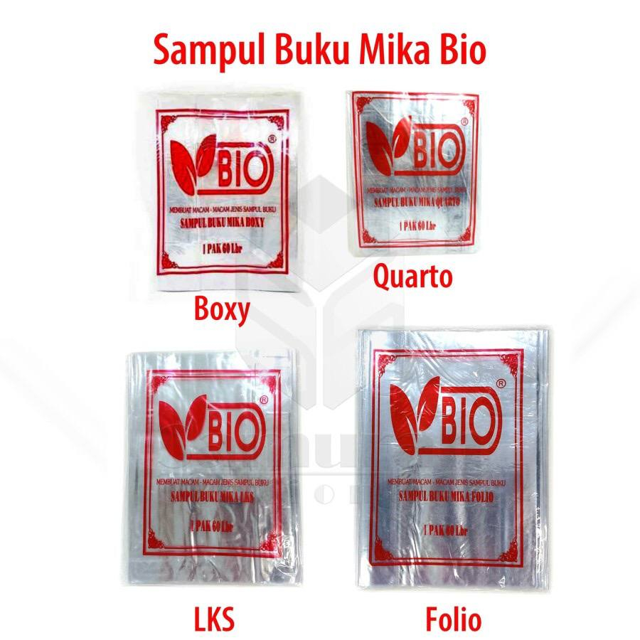 

Sampul Plastik Mika BIO Bening (Boxy/Quarto/LKS/Folio) isi 10 Lembar