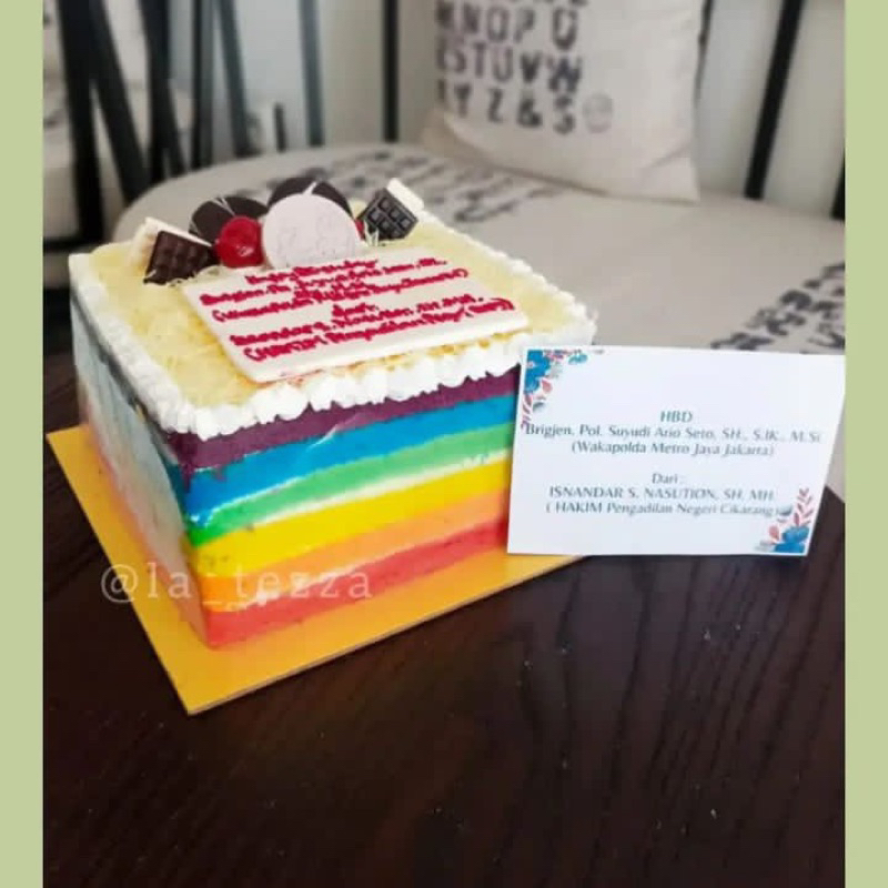 

Rainbow Cake kue pelangi kue rainbow cake warna warni kue lapis warna cake soft