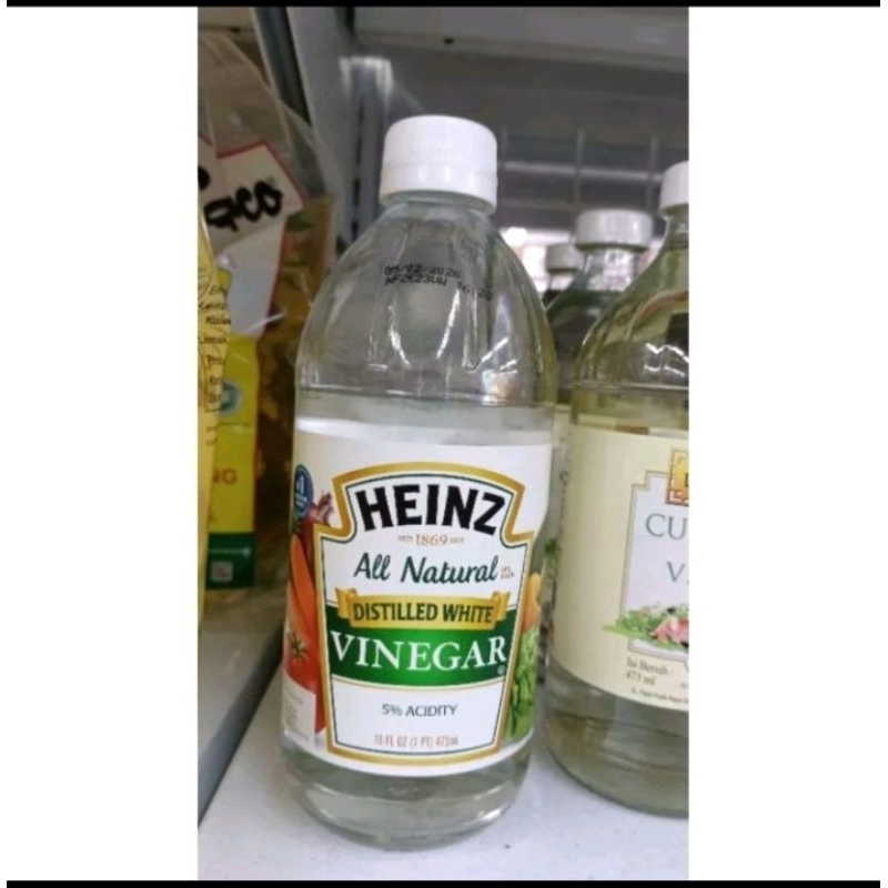 

HEINZ Distilled white vinegar 473ml cuka putih acidity 5%