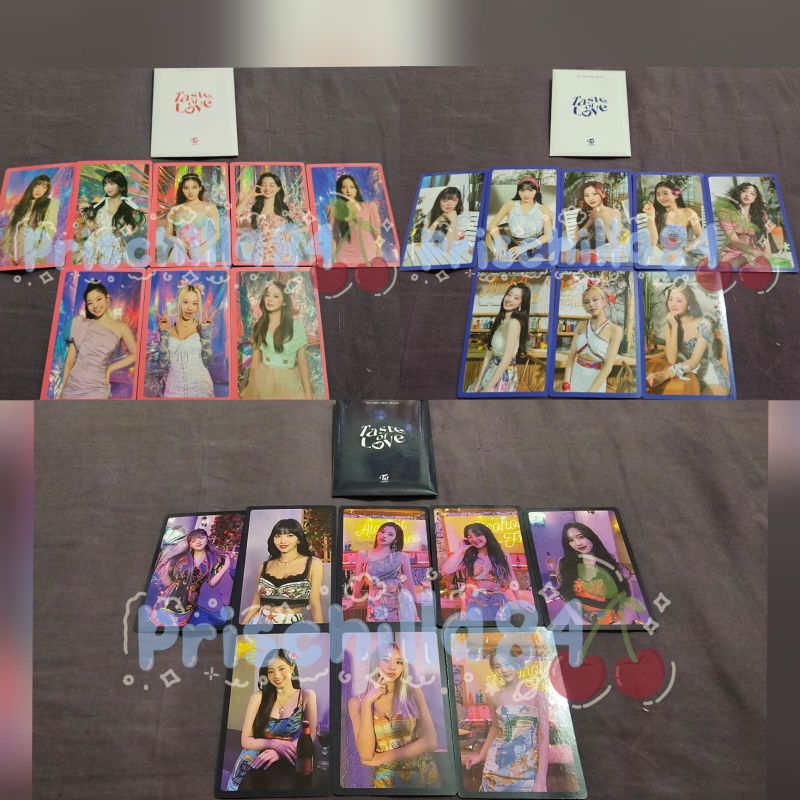 [READY STOCK] POB PC TWICE JYP TASTE OF LOVE