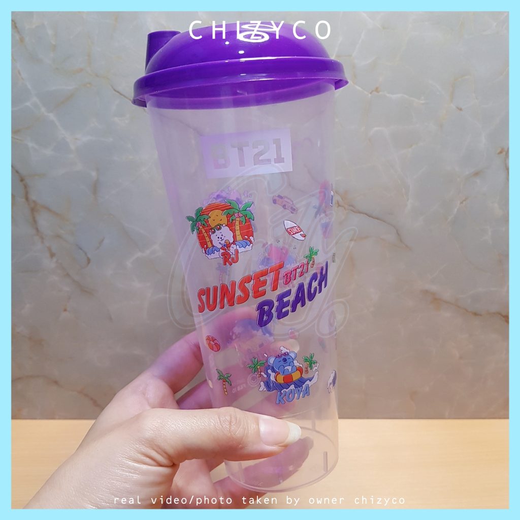 OFFICIAL BT21 x CHATIME REUSEABLE CUP | GELAS CHATIME BT21