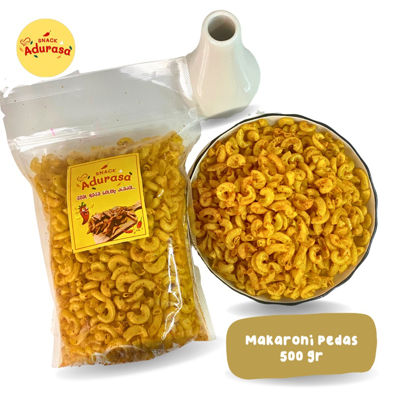 

Makaroni Pedas Asin Gurih 500gr