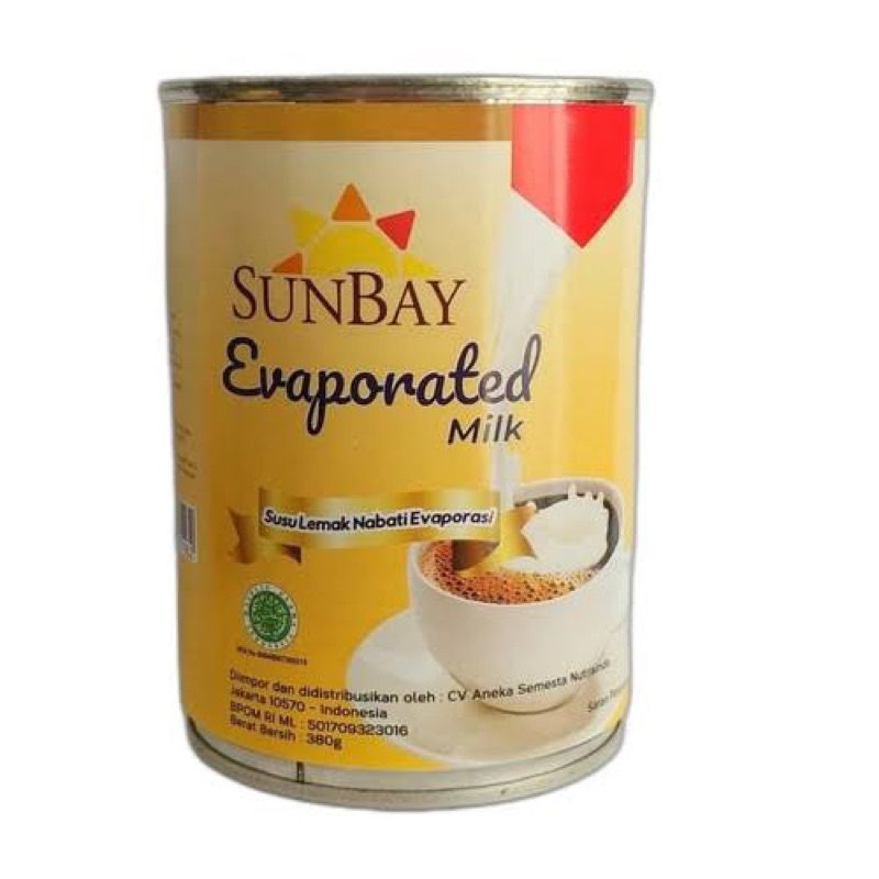 

susu evaporasi sunbay