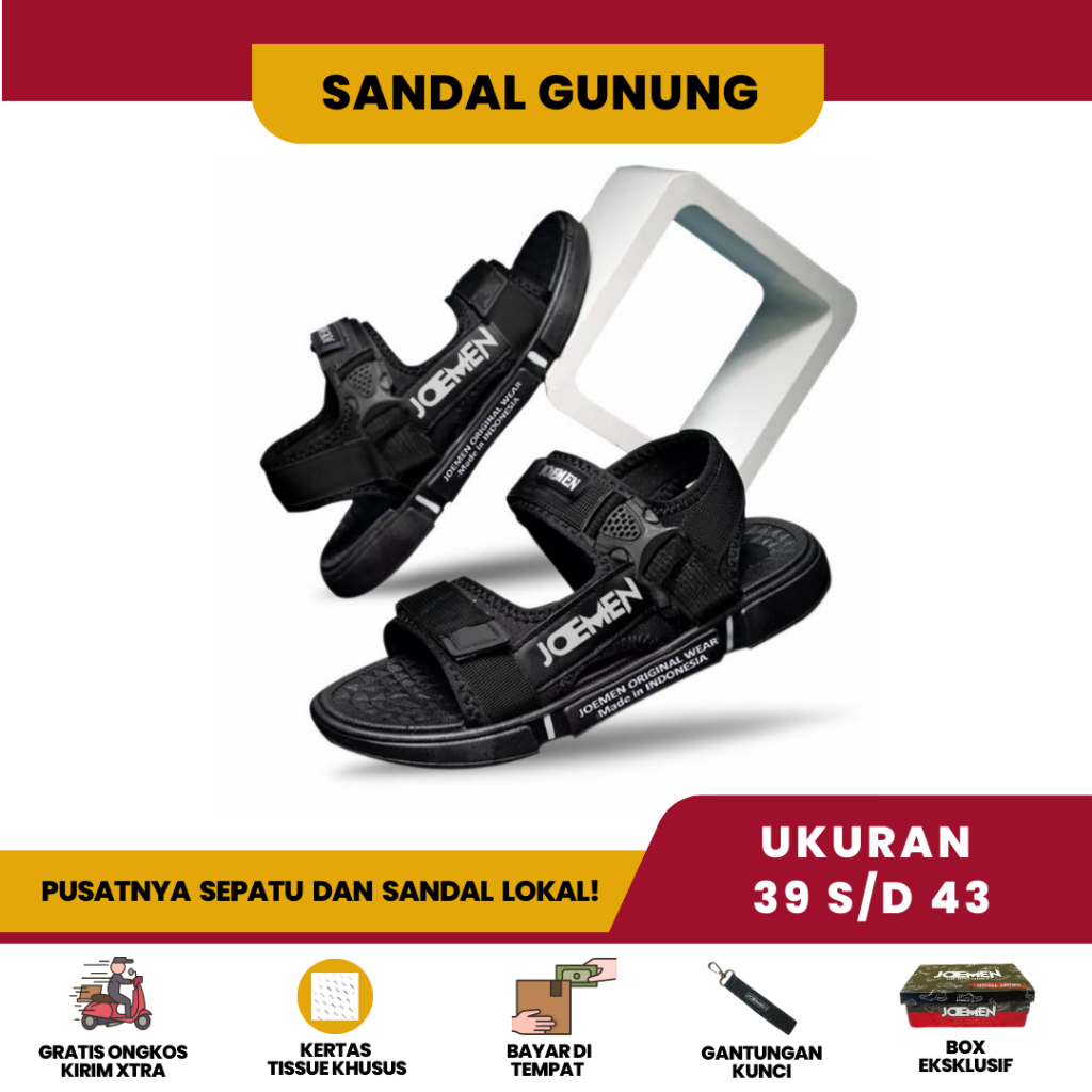 Palapa Sandal Sendal Gunung Outdor Outdoor Joemen S26 S 26 Pria Fashion Cewek Korea Slop Empuk Selop