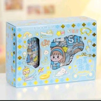 

stikermomoset4rol+10lembarstikerkartunkarakterkoreaDIYantiair