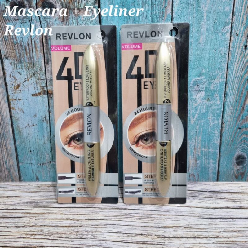 Maskara dan eyeliner Revlon Super