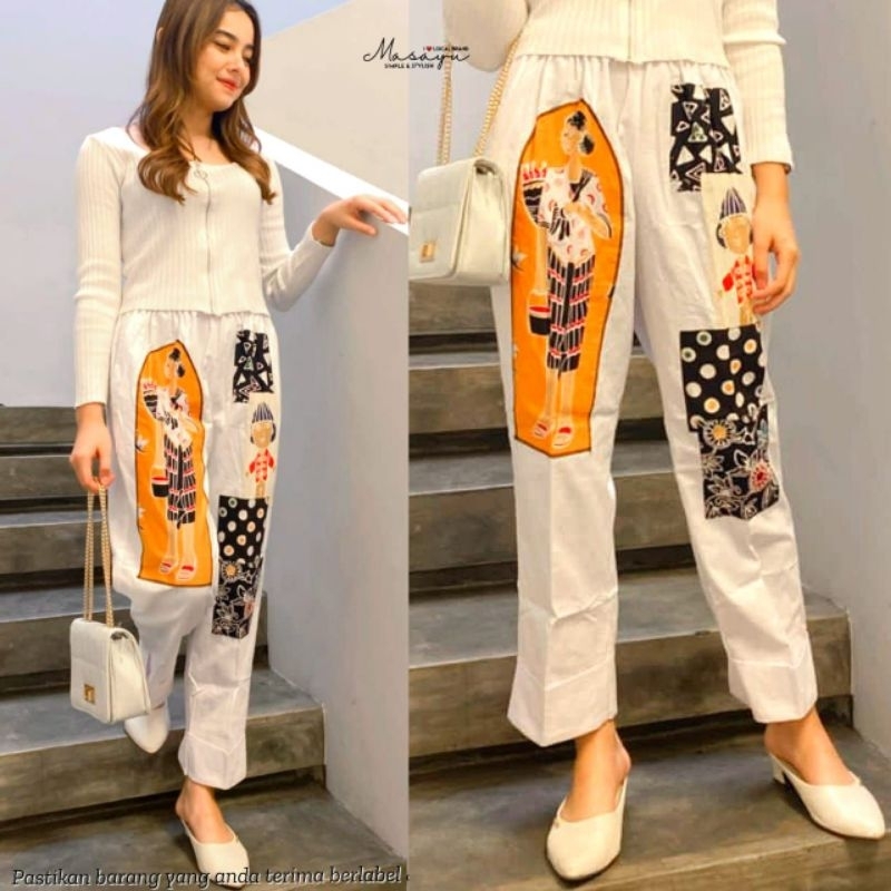 BATIK PANTS/ CELANA KATUN BATIK PREMIUM ORI MASAYU