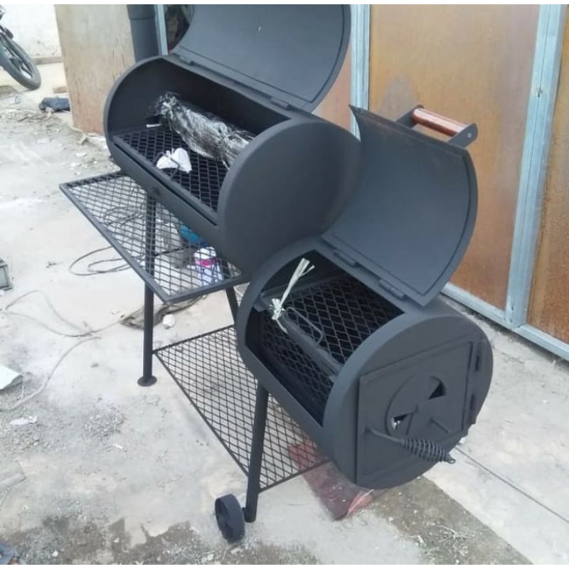 offset smoker, grilling BBQ