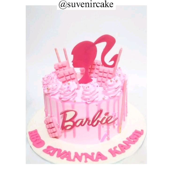 Cake barbie/barbie cake/kue ulang tahun barbie/kue ultah barbie/birthday cake barbie/barbie