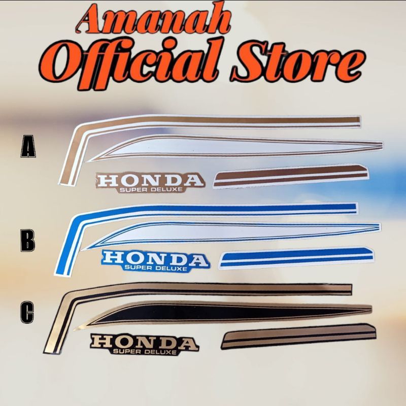 stiker stiker striping GL 100 GL 125 GL series