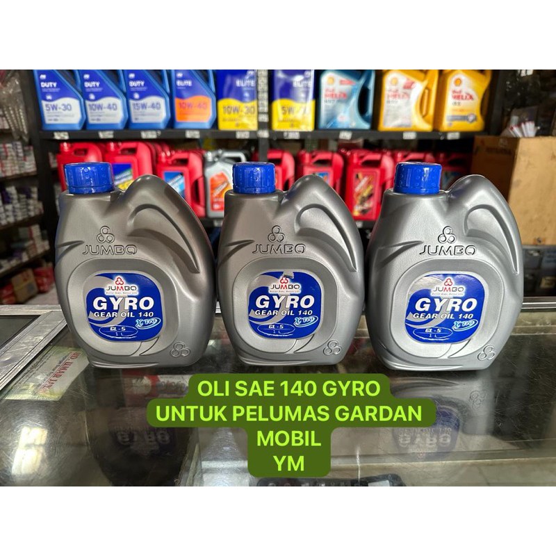 OLI GYRO SAE 140  UNTUK PELUMAS GARDAN MOBIL