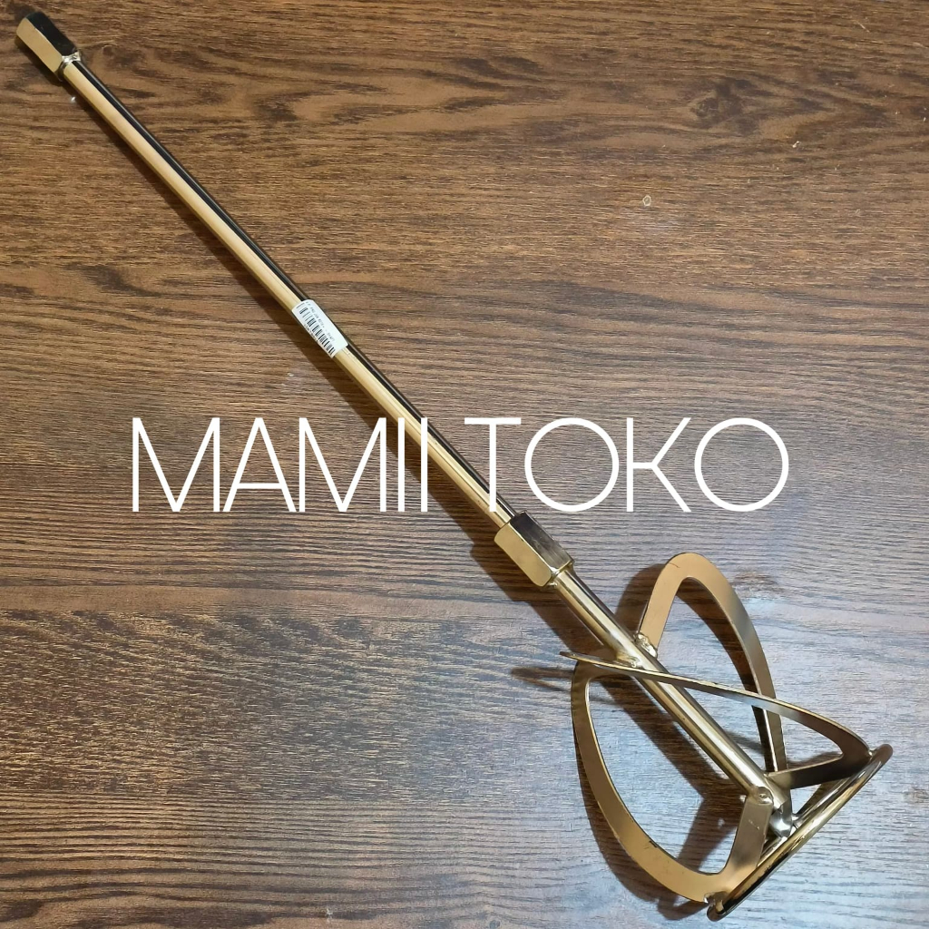 Stik pengaduk cat semen Mixer adonan Gagang bor mixer HL