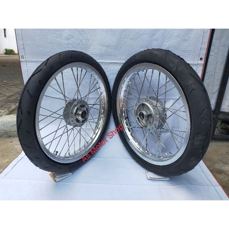 TROMOL SET ROSSI UKURAN 140 160 RING 17 TROMOL SET PLUS BAN LUAR DALAM SUPRA X LAMA SUPRA FIT LAMA