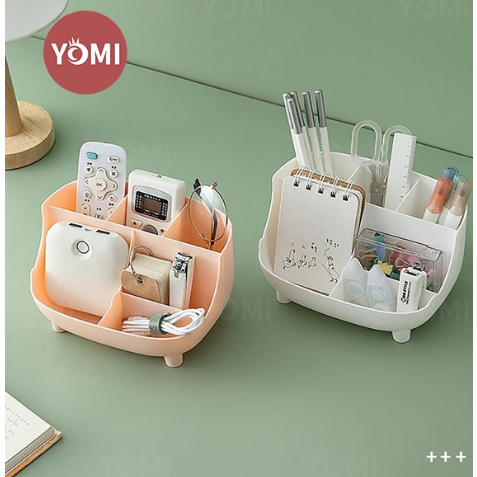 Rak Tempat Alat Tulis / Kotak Penyimpanan Alat Tulis Pena Pensil / Rak Meja Kantor