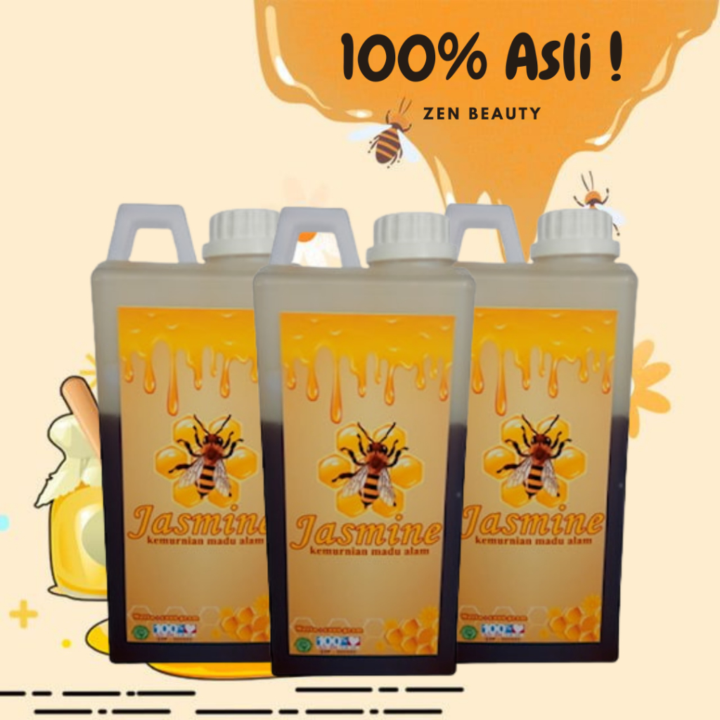 

Madu asli 100% Tanpa Campuran Madu hutan Murni Multiflora Original 1kg Obat batuk pilek anak Penambah nafsu makan dewasa untuk kesehatan